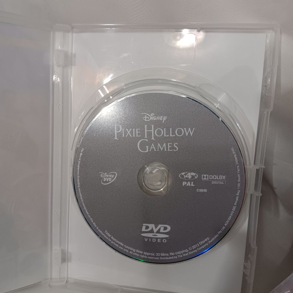 Disney Fairies Tinkerbell and Friends Bundle 2 Paddle Balls - 1 DVD - 2 Spin'em - Picture 12 of 14